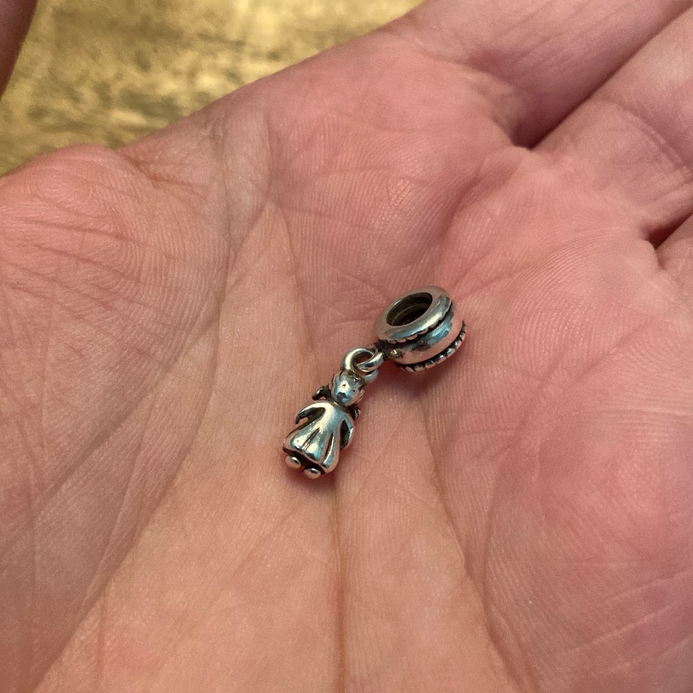 Little Girl REAL pandora charm